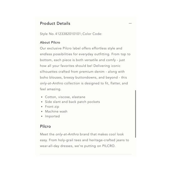 Pilcro for Anthroplogie Velvet Green Emroidered The Wanderer Pants - Picture 13 of 14